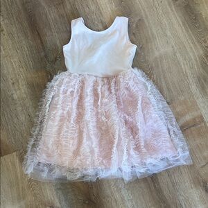 NWT Pink Ruffled Tulle Dress